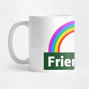 Friendface Rainbow (IT Crowd) Mug